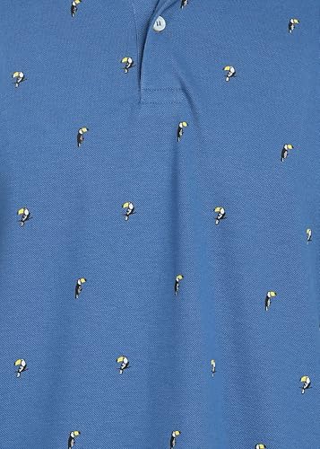 Image of Alan Jones Clothing Men's Cotton Regular Fit Polo T-Shirt