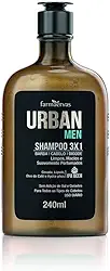 Shampoo Farmaervas 3X1 240Ml Urban Men