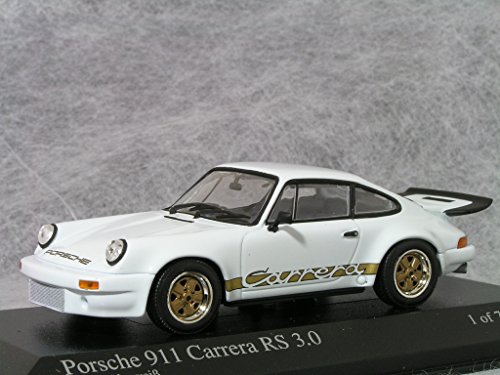 Porsche 1/43 911 RS 3.0 Blanc : réplique haut de gamme aux finitions historiques de prestige