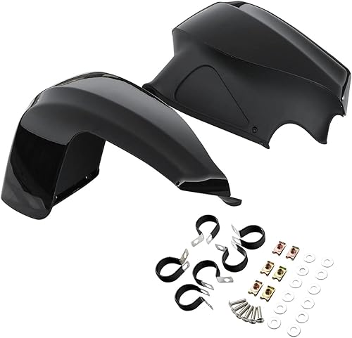 XFMT Kits de carenado de pierna ventilada inferior para Indian Chieftain 2014-2020 Dark Horse 2016-2020, negro