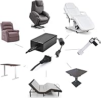 Vista 6 de OKIN - Cable de alimentación universal para silla reclinable, adaptador reclinable AC/DC con cable de extensión para silla elevadora, transformador