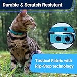 Durable Breakaway Cat Collar with Soft Padding for Medium to Large Cats, Tactical Fabric Exterior, Thin and Comfortable, High-Visibility, Quick Release Break Away, No Bell (Flamingo Pink, Adult) - Image 4