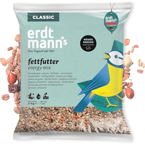 Erdtmanns Fettfutter für Wildvögel, 1er Pack (1 x 5 kg)