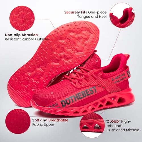 Image of Furuian Steel Toe Sneakers for Men Women Lightweight Safety Shoes Comfortable Puncture Proof Slip On Indestructible Work Shoes