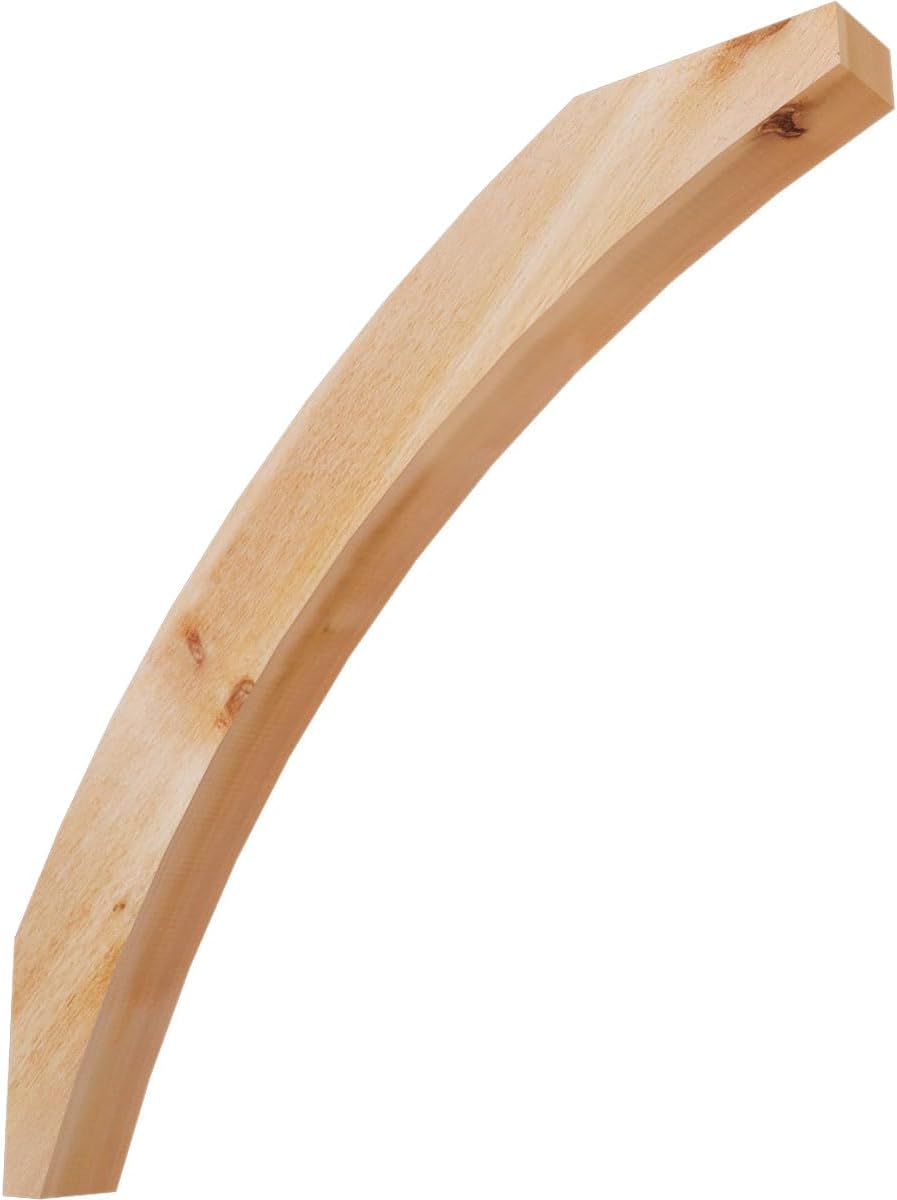Ekena Millwork BRC04X32X32THR00SWR 3 1/2"W x 32"D x 32"H Thorton Smooth Knee Brace, Western Red Cedar