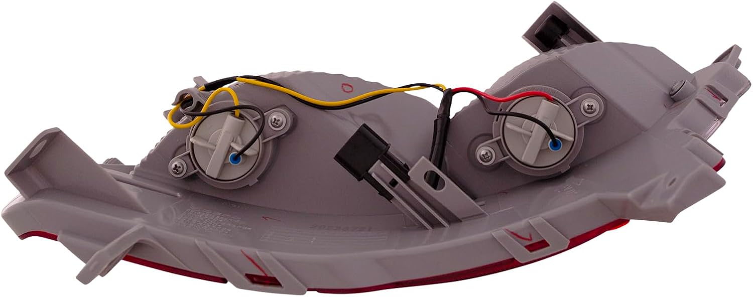HEADLIGHTSDEPOT Right Passenger Side Bumper Mounted Reverse Light With Reflector Compatible With Kia Sportage 2020-2022 CAPA Certified
