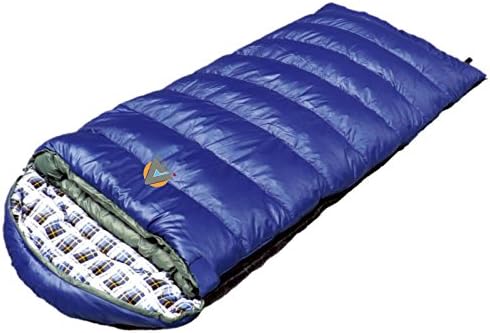 High Peak USA Alpinizmo Kodiak 20 Sleeping Bag with Free Compression Sack, Blue, Over Size