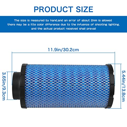 LOCOPOW 1241084 2882234 Air Filter for Polaris RZR 1000 XP XP4 / RZR Turbo S R Pro XP RS1 2014 2015 2016 2017 2018 2019 2020 2021 2022 2023#7082211