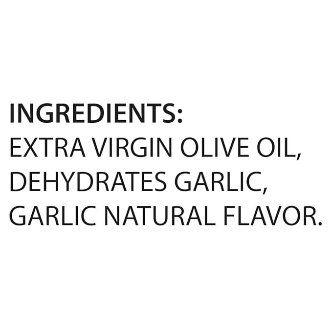 Aceite de Oliva Extra Virgen Grand'aroma Sabor Ajo 8.5 fl oz (Pack de 2) miniatura 7