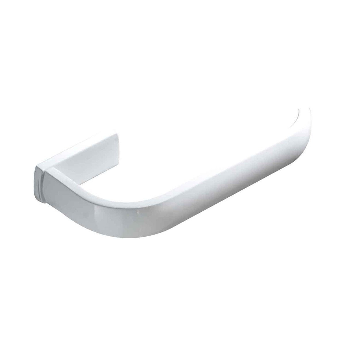 Aothpher White Toilet Roll Holder Wall Mounted Brass Tissue Holder For Bathroom Toilet Paper Holder