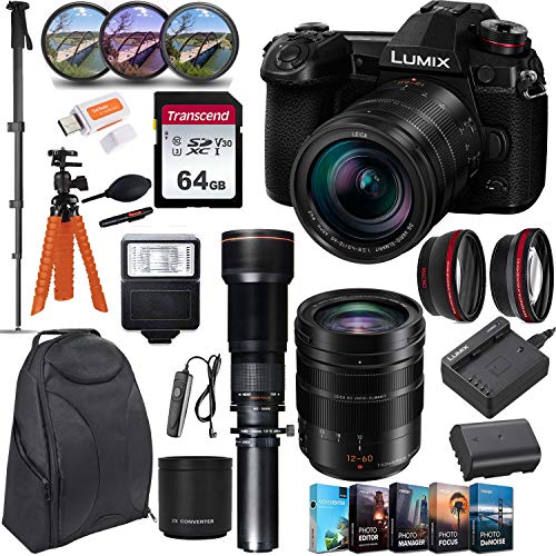 Panasonic Lumix DC-G9 Mirrorless Micro Four Thirds Digital