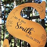 Wooden Letter Wedding Guest Book Alternative, Wedding Ceremony Sign, Custom Monogram Wedding Guestbook Sign, Personalized Wooden Letters (XLarge - 27' x 36')