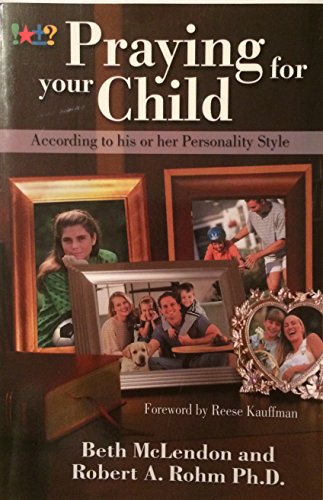 Praying for Your Child 0974176028 Book Cover