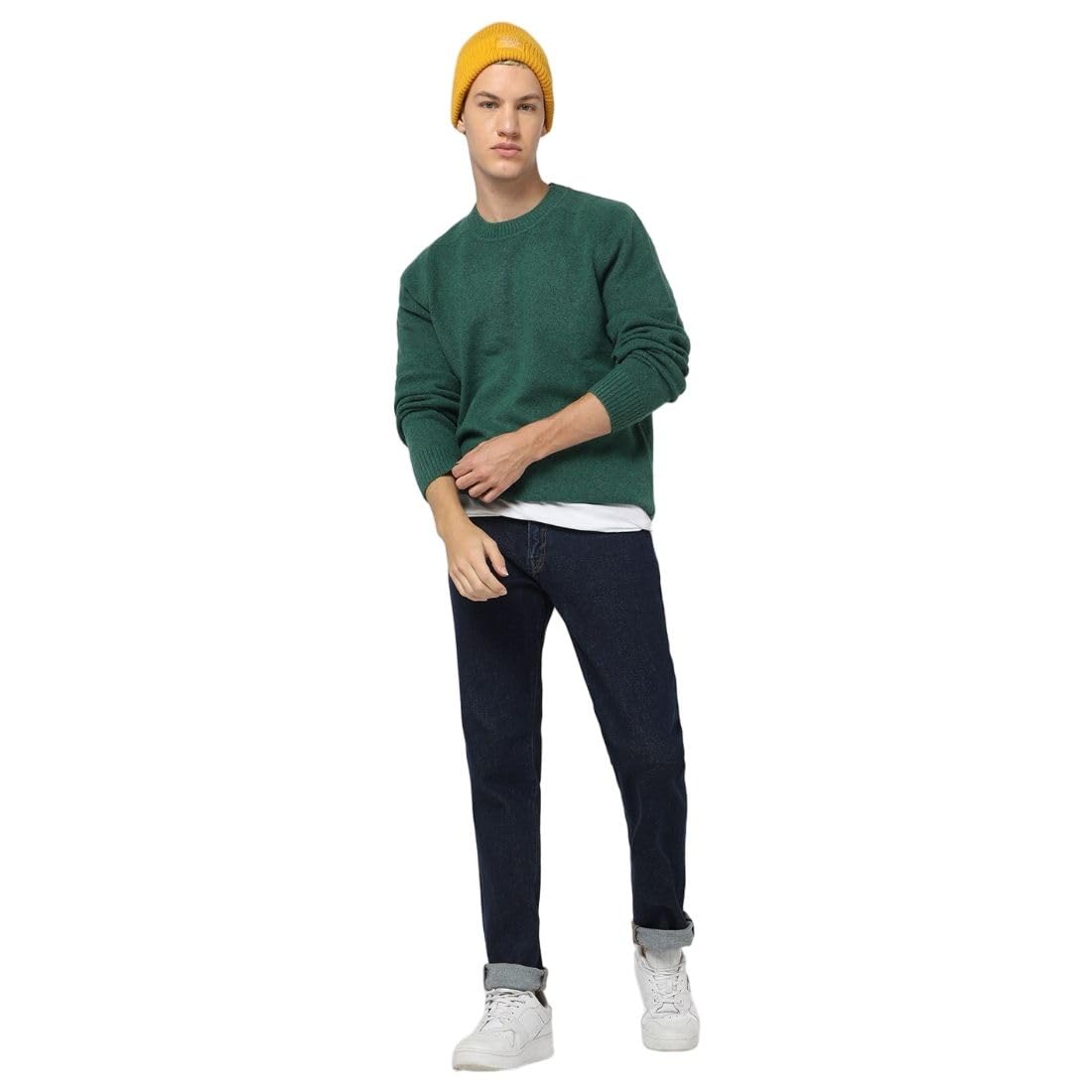 gap Men's Solid Regular Fit Pullover Sweater-picture-34