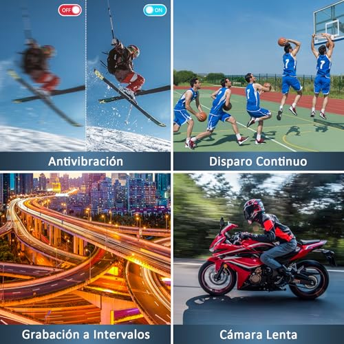 Ficha técnica Cámara Digital 4K 48MP Autofoco Camara De Fotos con Pantalla Flip De 180° De 3" Camara Digital Compacta 4K con Tarjeta De 32 GB Zoom Digital 16X para Principiantes Adolescentes - Fernando Cortés