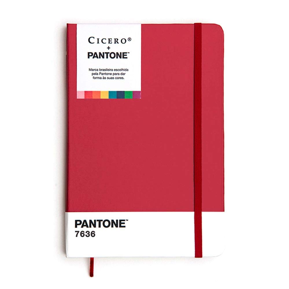 Sketchbook Linha Pantone Vinho 7636 80 g/m² 14,0 x 21,0 cm com 160