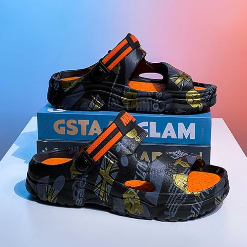 Men's Beach Shoes, Comfortable and Lightweight in Summer, Flat Sandals, one line Slippers, Lazy Shoes2