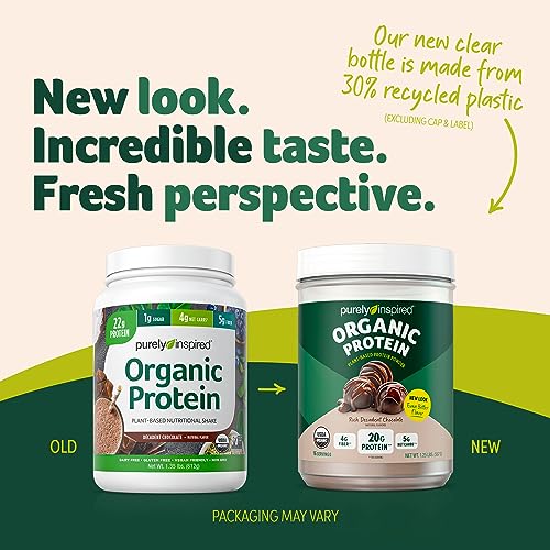 image for Purely Inspired Plant Based Protein Powder | Organic Protein Powder | 