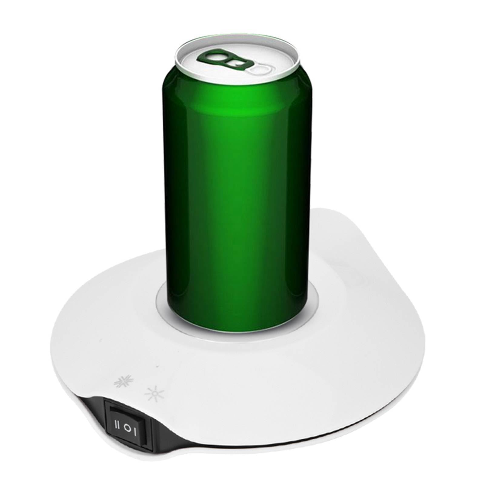 Calefacción y Refrescante Subsiciedad, Subbicadores USB, Tapete de Taza USB, Negro Negro para café, Subbicadores de Calefacción y Doble Uso para café Tibio (White)