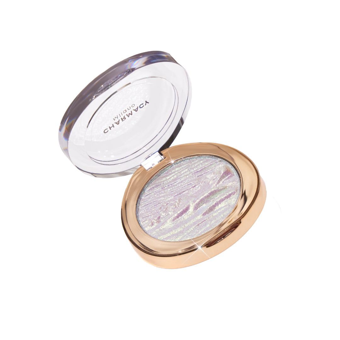 Charmacy Milano Star Dust - 601, Multichrome Blush & Highlighter, Seemless Blending Formula, Radiant Look, Compact & Portable (4.2 gms)-image-27