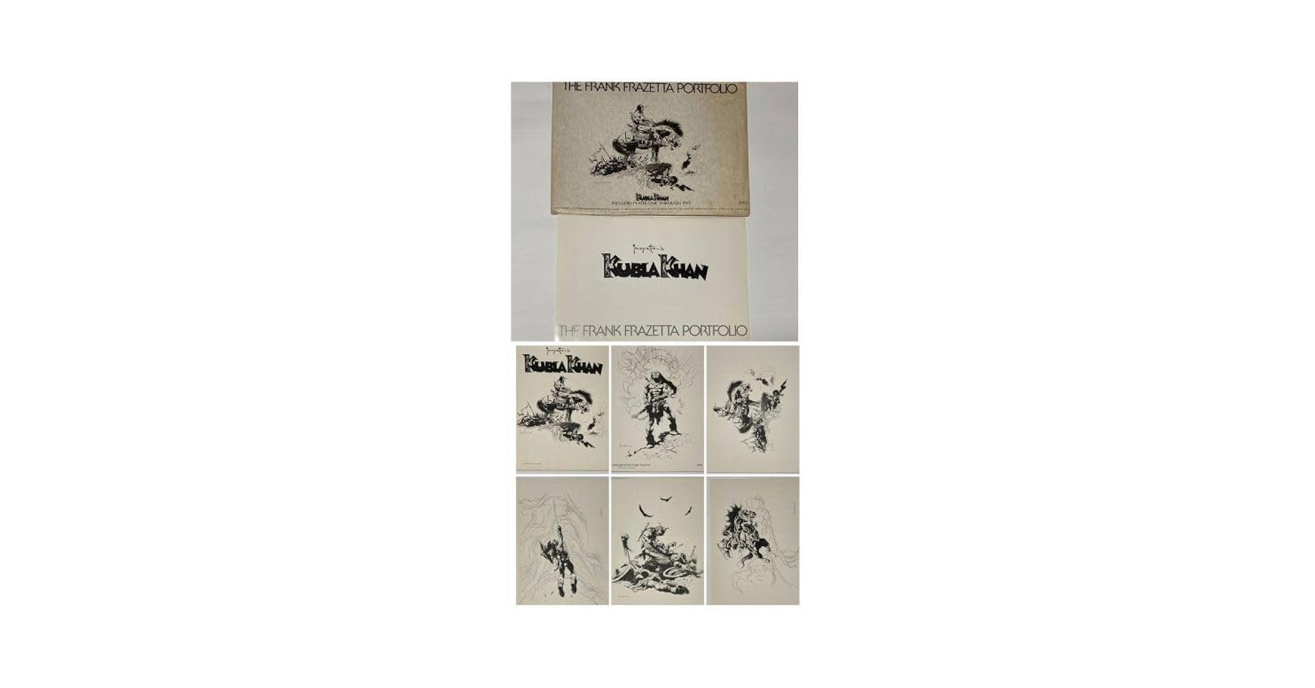 Amazon.co.jp: 希少 1977 THE FRANK FRAZETTA/フランク