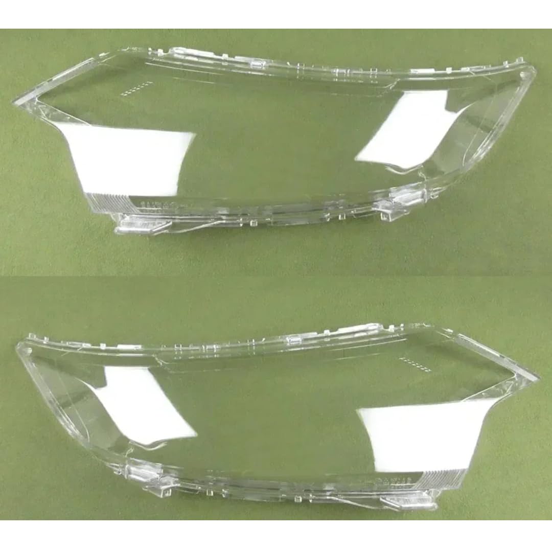 Oulesh Headlight Lens Cover for Mitsubishi Outlander 2016-2019, Car Front Headlight Cover Transparent Lampshade Headlamp Shell