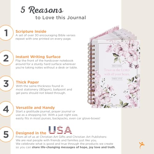 image for Christian Art Gifts Journal w/Scripture Trust In The Lord Proverbs 3:5