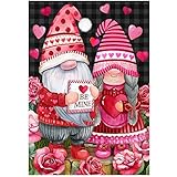Gnomes De La Saint-Valentin Doux Amour Affiche Étain Vintage Métallique Panneau Rétro Métal Tôle Signe Pour Café Garage Salon S