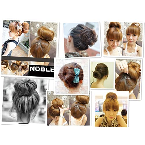 FOMIYES Pãezinhos De Meia De Donut De Cabelo 3 Pçs Para Coque De Cabelo Peças De Cabelo Para Máquina