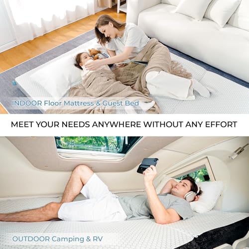 Foldable Mattress 4 Inch Queen Memory Foam Mattress Review