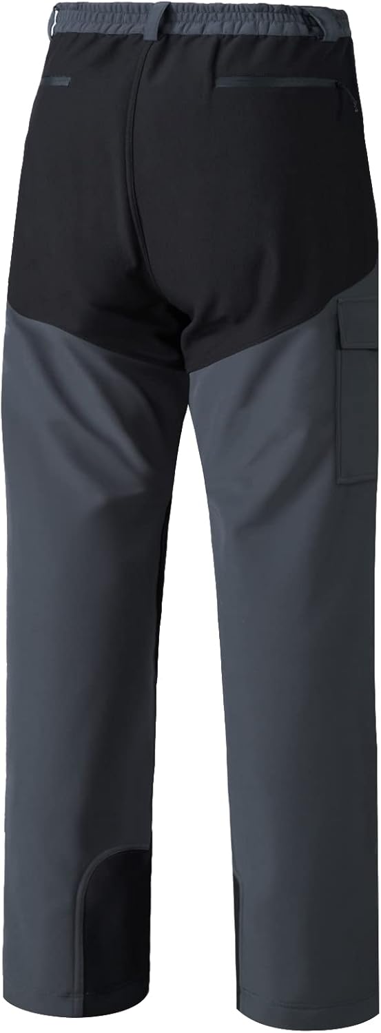 BASSDASH Splice Insulated Hunting Softshell Pants Water Resistant Camo Fishing Tactical Reinforced Windproof Fleeced Pant - Image 2