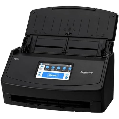 Scansnap Ix1600 Premium Color Duplex Document Scanner For Mac And Pc With 4-Year Protection Plan, Black #TOP1
