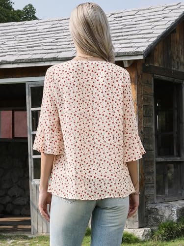 Chemisier en mousseline anti-plis léger pour silhouette fluide