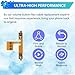 BESJMYT for Samsung Galaxy A15 5G Volume Button Flex Cable Replacement Side Volume Control Button Flexible Cable Repair Part for A15 5G SM-A156U, SM-A156U1, SM-A156U1/DS
