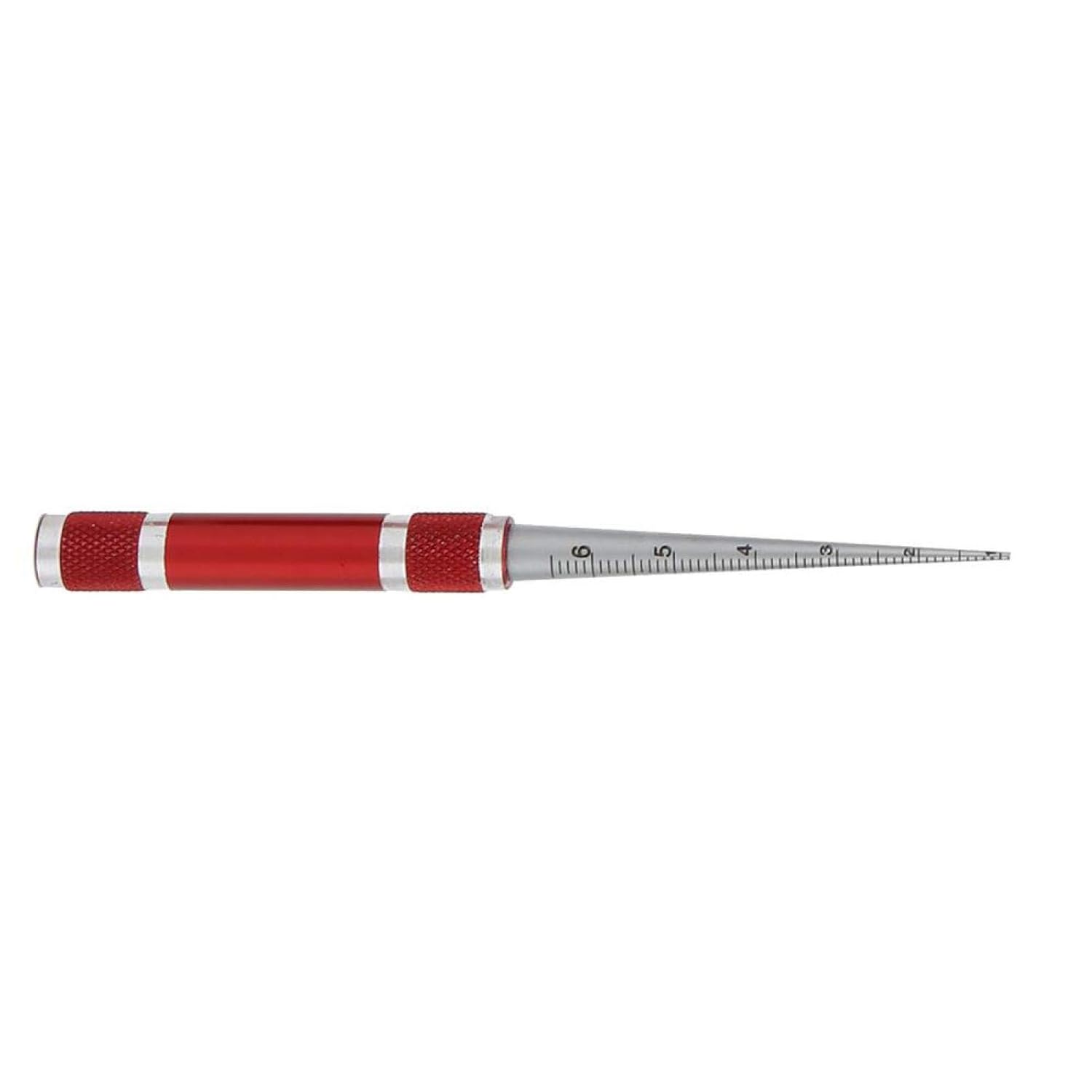 Calibrador de apertura cónica de precisión de 0,1mm 1-6,5/3-15/15-30/30-45mm calibre cónico de agujero herramienta de medición de acero inoxidable para(1-6.5mm)