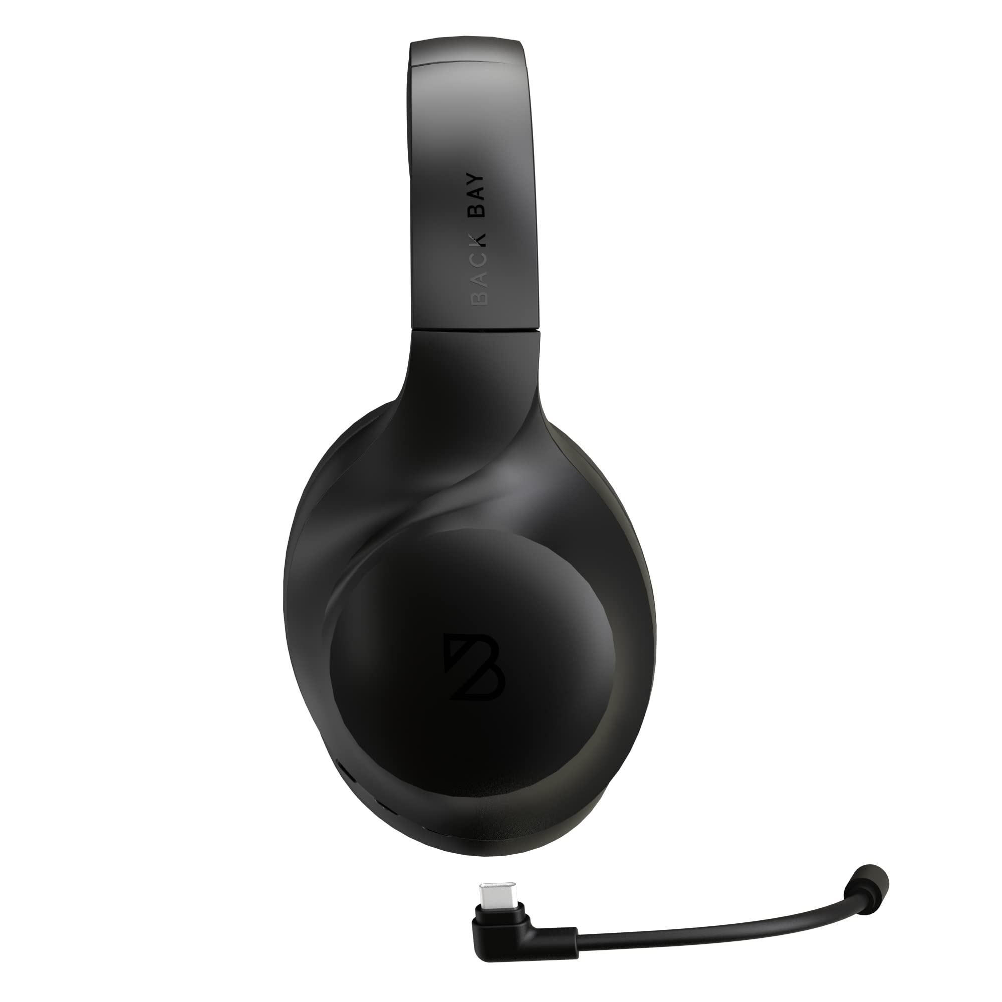 Back Bay Wireless Headphones With Removable Mic Clearcall 70