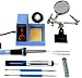 Produktbild Komerci ZD-99Kit Regelbare Lötstation Set 150-450°C mit Lötkolben 48W, Lötspitzen, Lötzinn, Entlötpumpe, Werkstückhalter, Blau