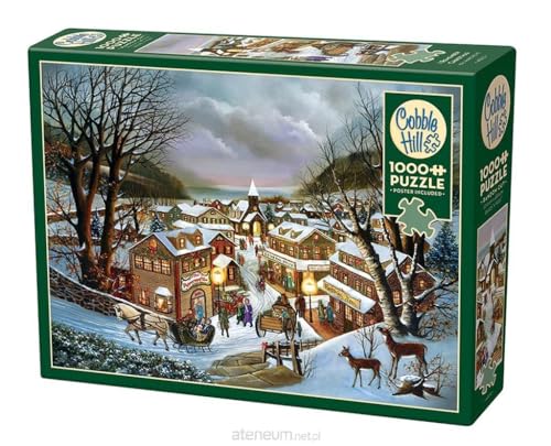 Cobble Hill Puzzle de 1000 pièces – I Remember Christmas – Exemple d'affiche incluse