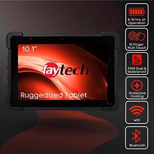 Faytech 10.1" Rugged Industrial Ip65 Pc Tablet – Perfect For Indoor Or Outdoor Commercial Applications #TOP1