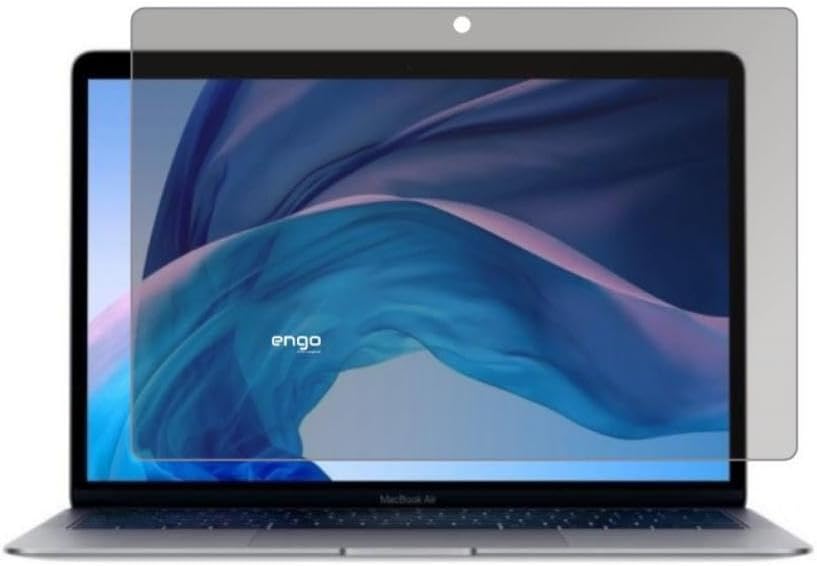 Engo Apple MacBook Air 13.3 inç ile Uyumlu Hayalet Ekran Koruyucu M1 2020