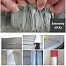 Cinta de aluminio y caucho butílico superimpermeable, para goteras, grietas superficiales, huecos...