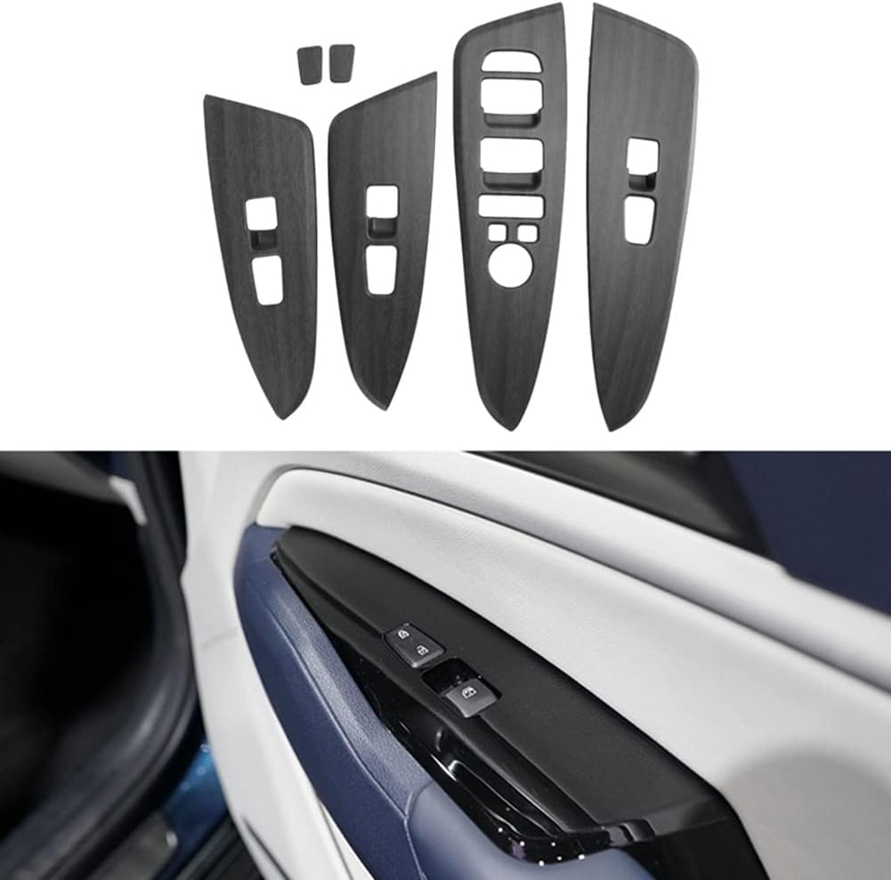 ウスイッチ ピーチウッドカーウィンドウリフトスイッチパネルカバートリム ために 起亜 ために スポーテージ NQ5 2022 202