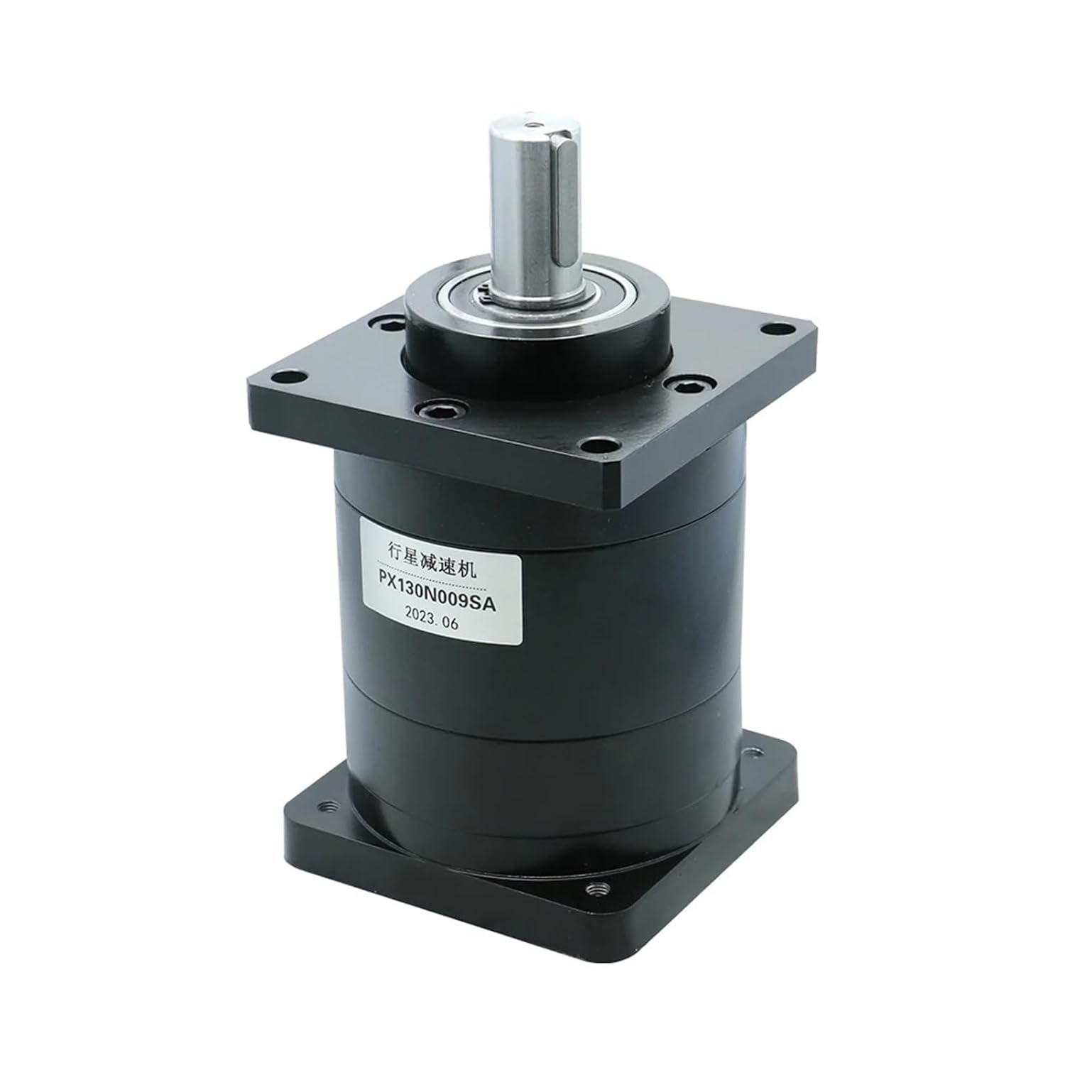 PX130 Speed Ratio 9 12 16 18 20 24 30 36 Planetary Gearbox Speed Reducer Carbon Steel Gear For Nema52 130mm Servo Stepper Motor 1Pcs(20 to 1,PX130 for servo)