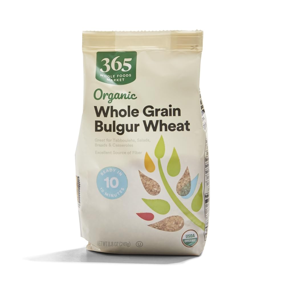 365 by Whole Foods Market, Organic Whole Grain Bulgur Wheat, 8.8 ozUSDA Organic