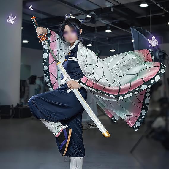 Image of squishy Sword Holder, White Leather Belt Mount for Katana and Sword Display, Suitable for Cosplay, Medieval Reenactment, Stage Performance