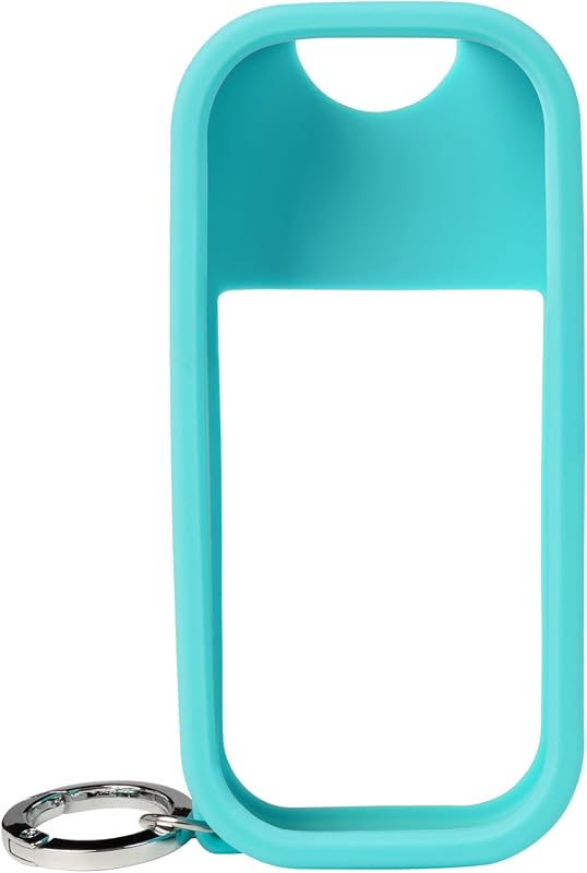 Estojo de silicone Touchland para Body & Hair Mist com chaveiro, Azure Blue