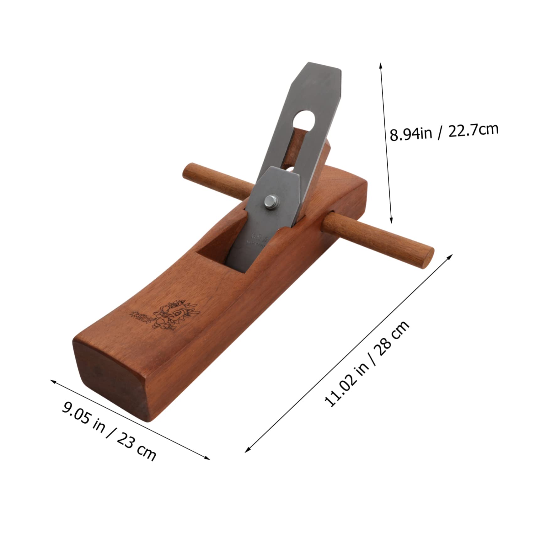 Homoyoyo Pialla Manuale Per Legno Lama in Metallo Utensile Per Lavorazione Del Legno Piallatrice a Mano Per Carpentieri e Falegnami