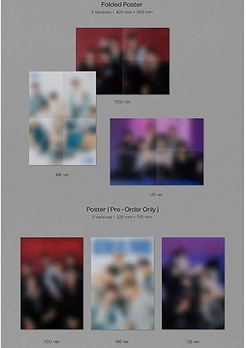 Miniatura 7 de Astro - All Yours, portada de Estados Unidos incl. CD, Photobook, postal de acordeón, tarjeta de mensaje, tarjeta de fotos, póster plegado, póster