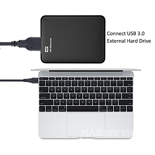 Qces Usb C To Usb 3.0 Micro B Cable, Usb-C 3.1 Gen 2 Charger Cable 3.3Ft External Hard Drive Cord Compatible With Macbook Pro/Air 2019/2018, Wd Seagate Toshiba Canvio Portable Hdd, Samsung S5/Note 3 #TOP3