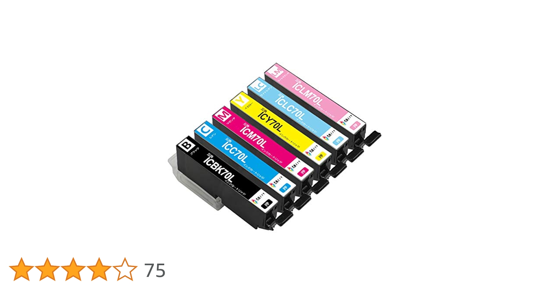 EPSON 70L インクカートリッジ 6個セット➕バラ7本 Amazon.co.jp: LxTek IC6CL70L 互換インクカートリッジ エプソン